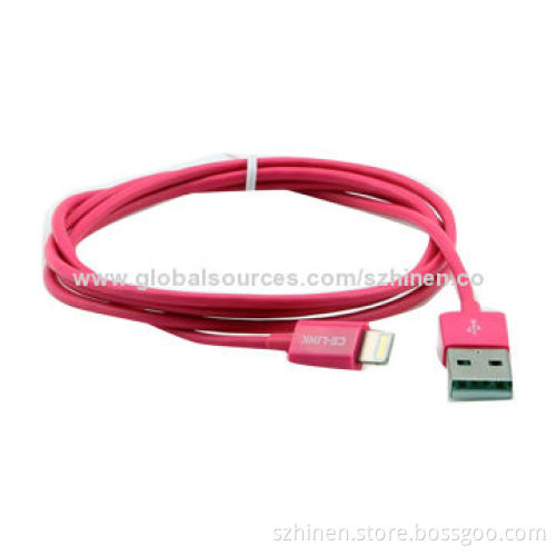 Lighting to USB Cable, Environment Friendly with RoHS Mark